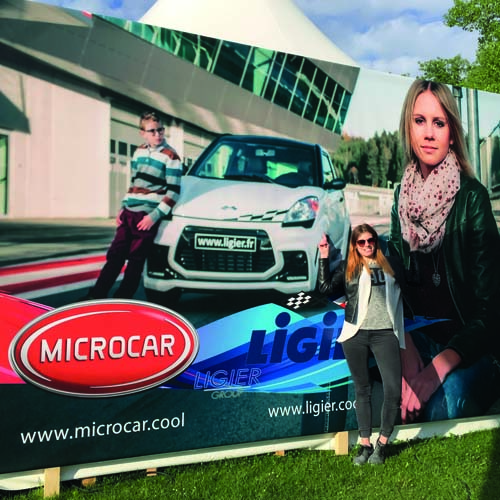 Poster, Gestaltung Fassadenwerbung